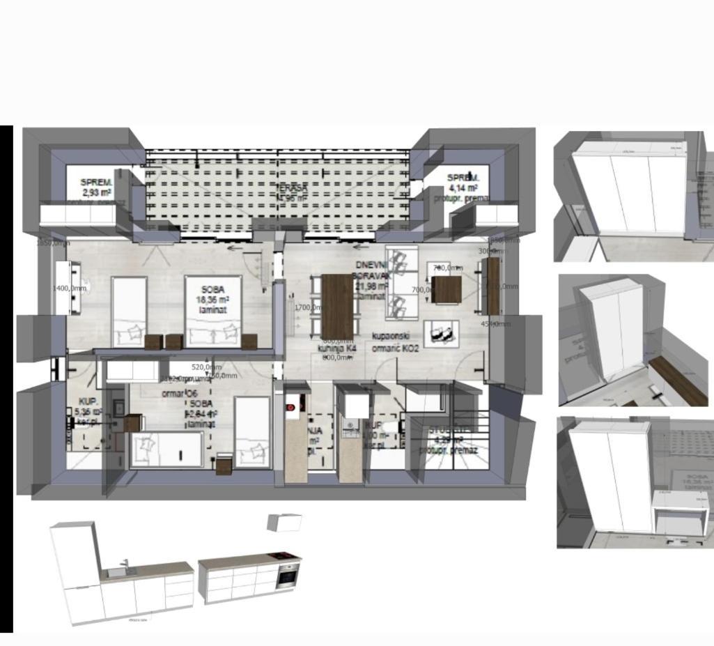 Villa Aquamarine Apartments نوفاليا المظهر الخارجي الصورة